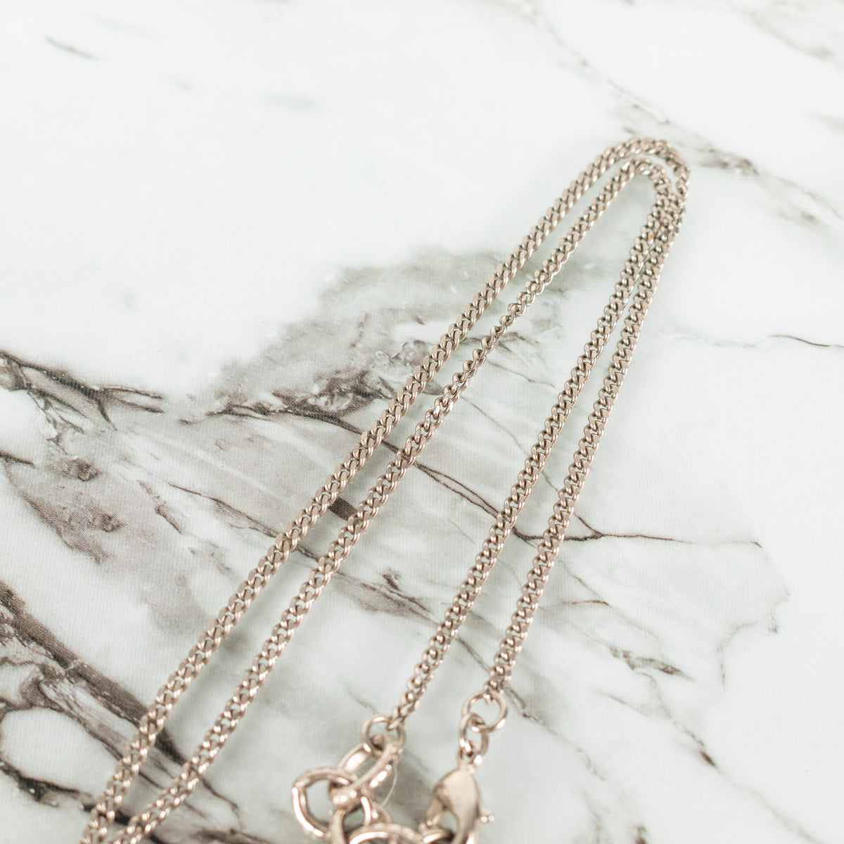 Chanel Silver Coco Mark Star Necklace