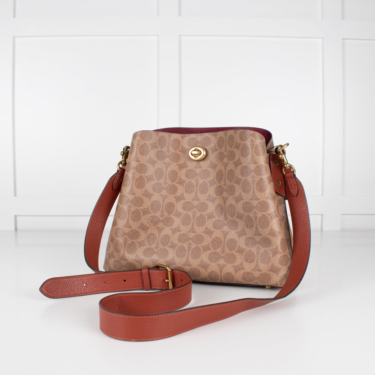 Coach Logo Willow Bucket Bag