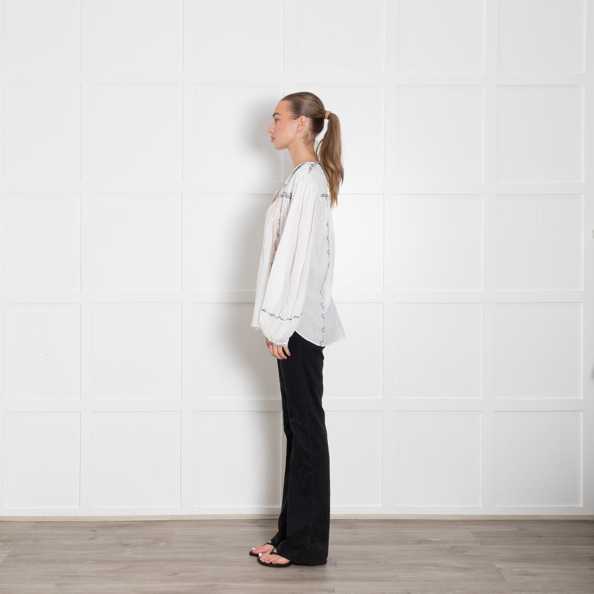 Isabel Marant Etoile Silekia White Blouse