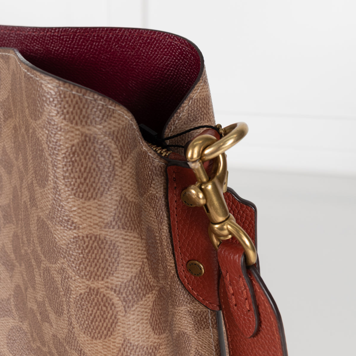Coach Logo Willow Bucket Bag