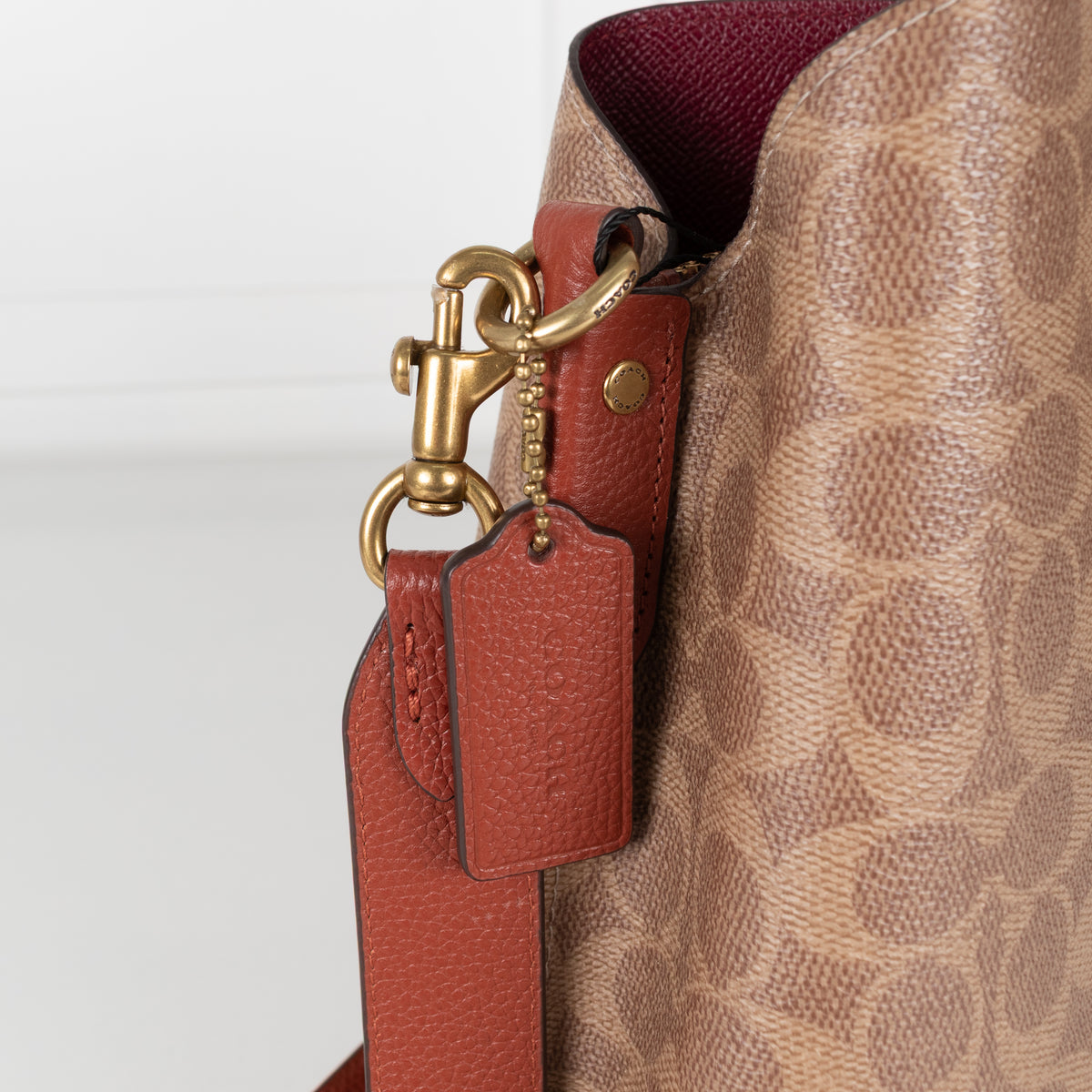 Coach Logo Willow Bucket Bag