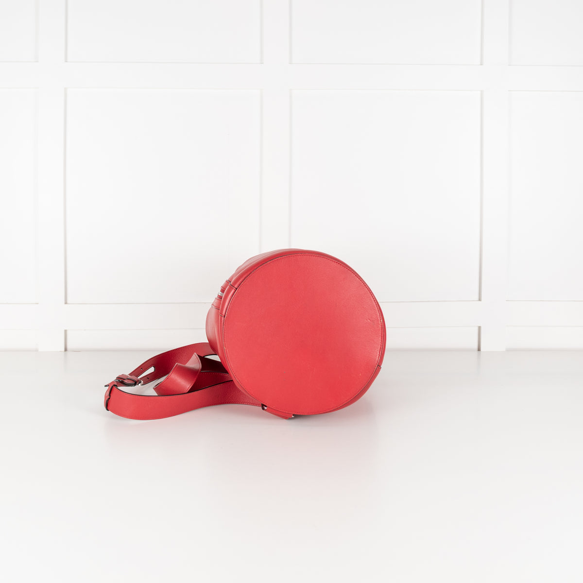 Byredo Red Leather Bucket Bag