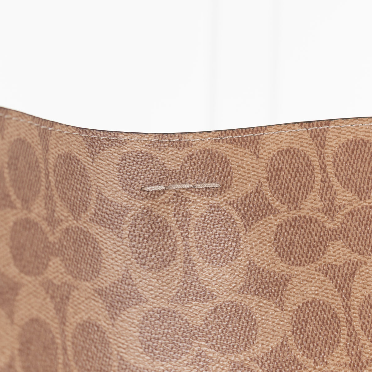 Coach Coated Canvas Logo Shoulder Bag with Multi Straps