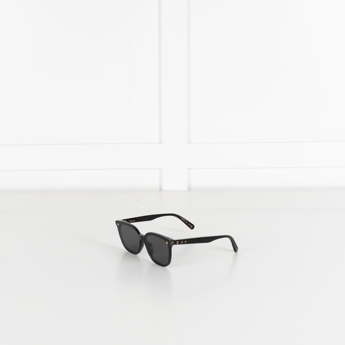 Louis Vuitton Black My Monogram Fame Rectangular Sunglasses
