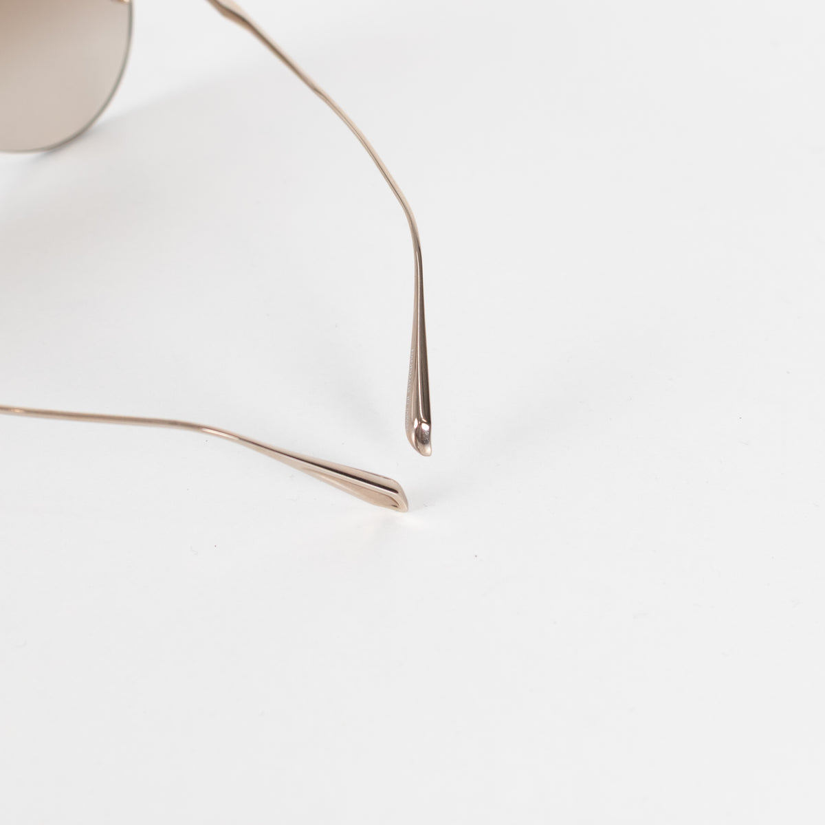 Linda Farrow Titanium Frameless Aviator
