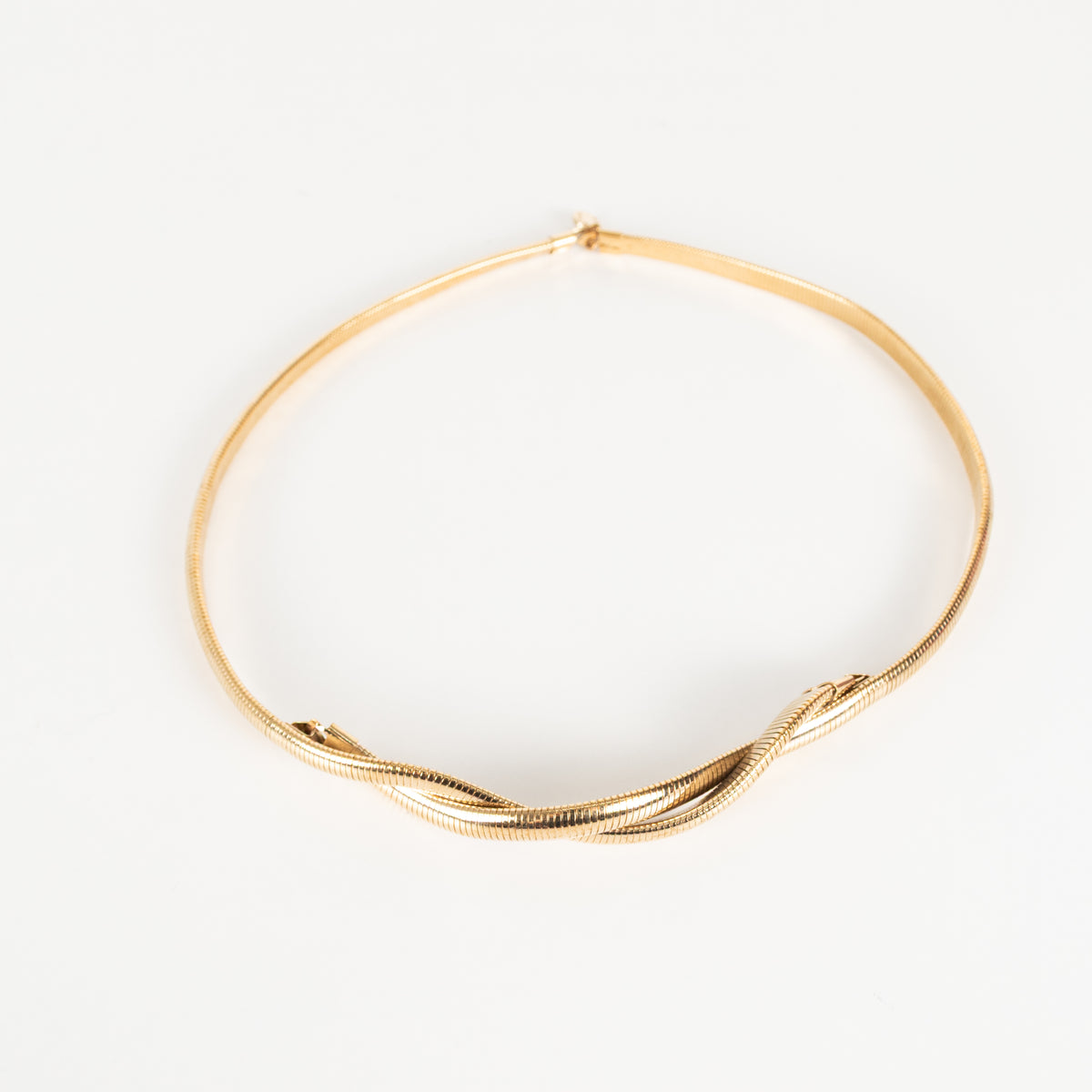 Sandro Gold Snake Chain Braided Detail Belt