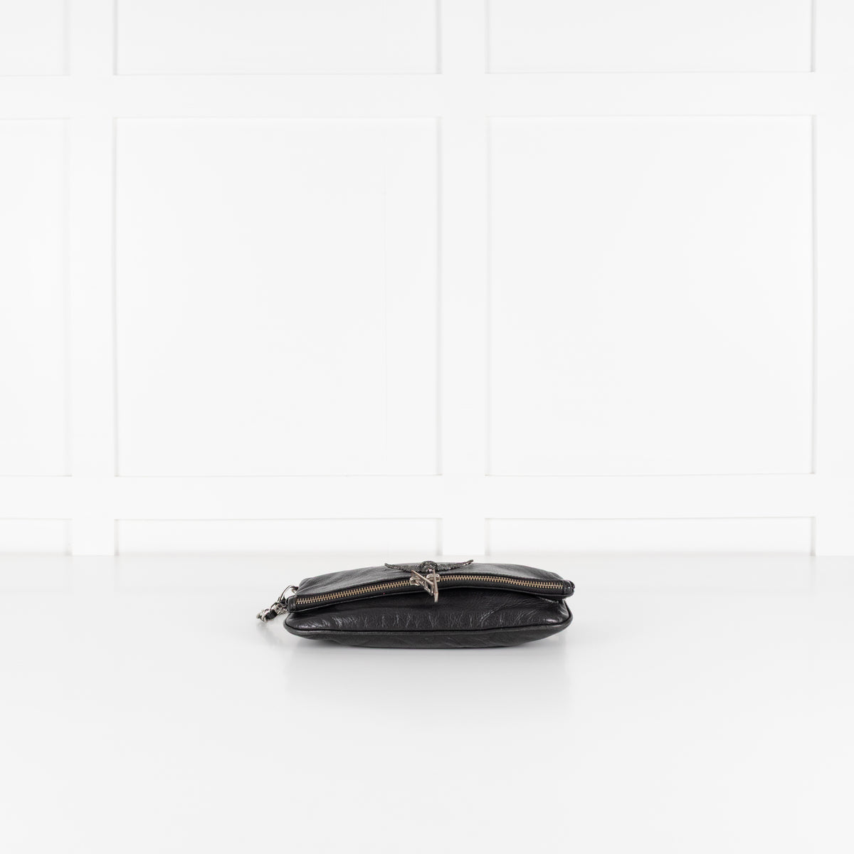 Zadig & Voltaire Preloved Black Leather Rock Crossbody