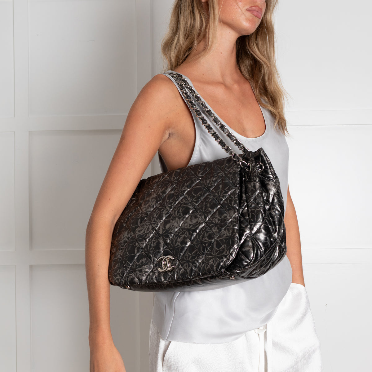 Chanel Rock in Moscow Nylon With Silver Hardware