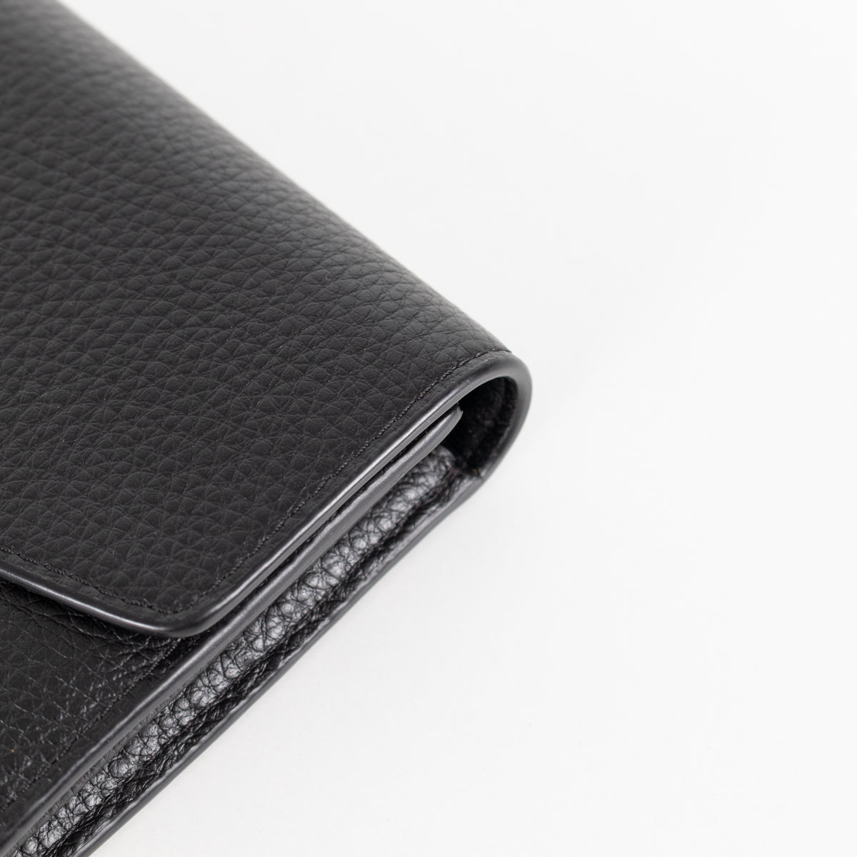 Mulberry Black Small Grain Darley Wallet