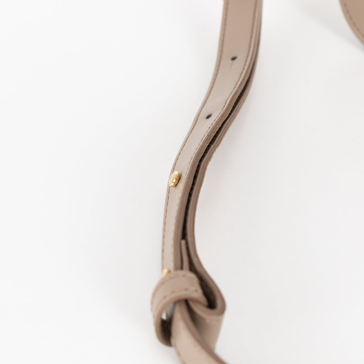 DeMellier The Vancouver Taupe Leather Crossbody Bag