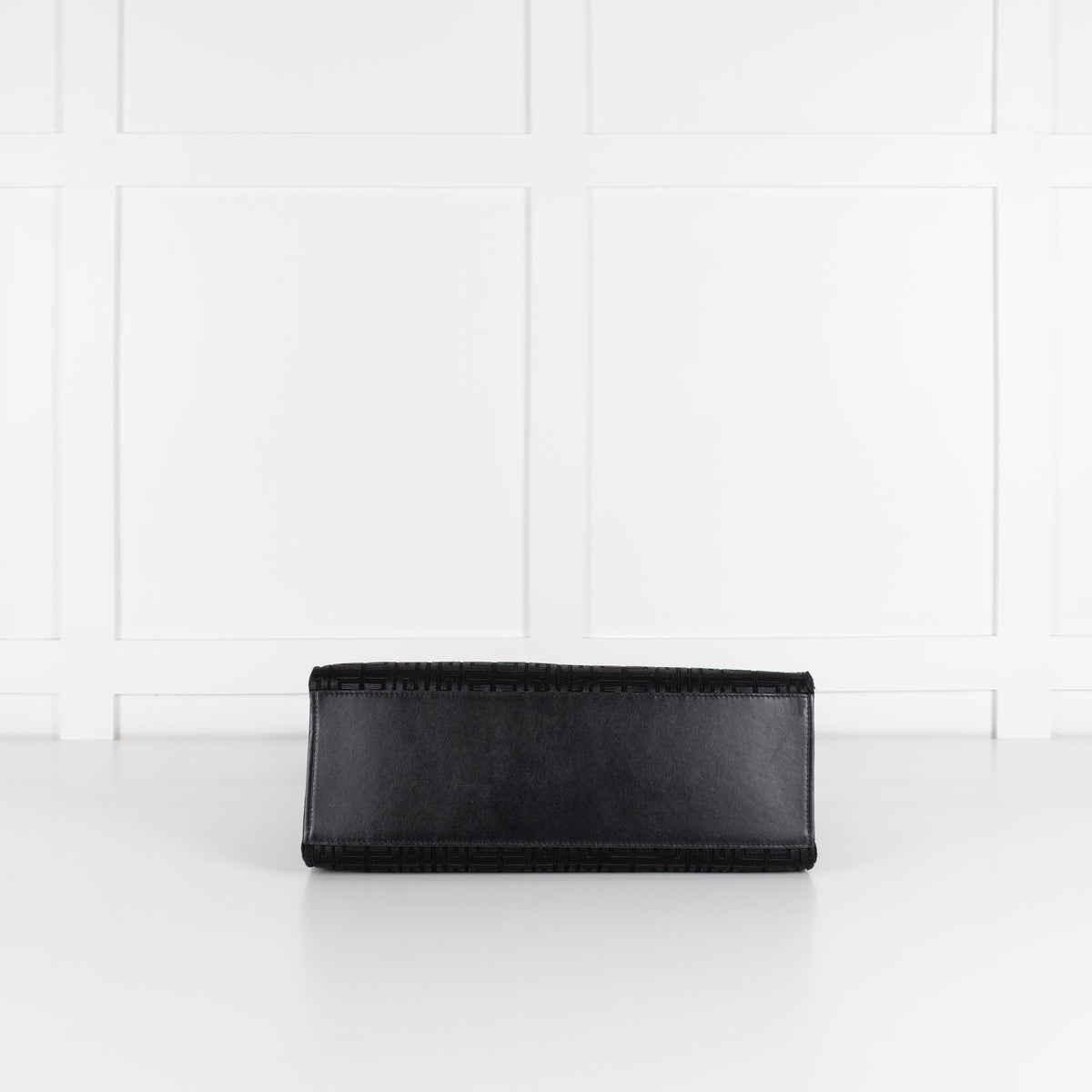 Givenchy Black Cotton Blend & Leather G-Tote Bag