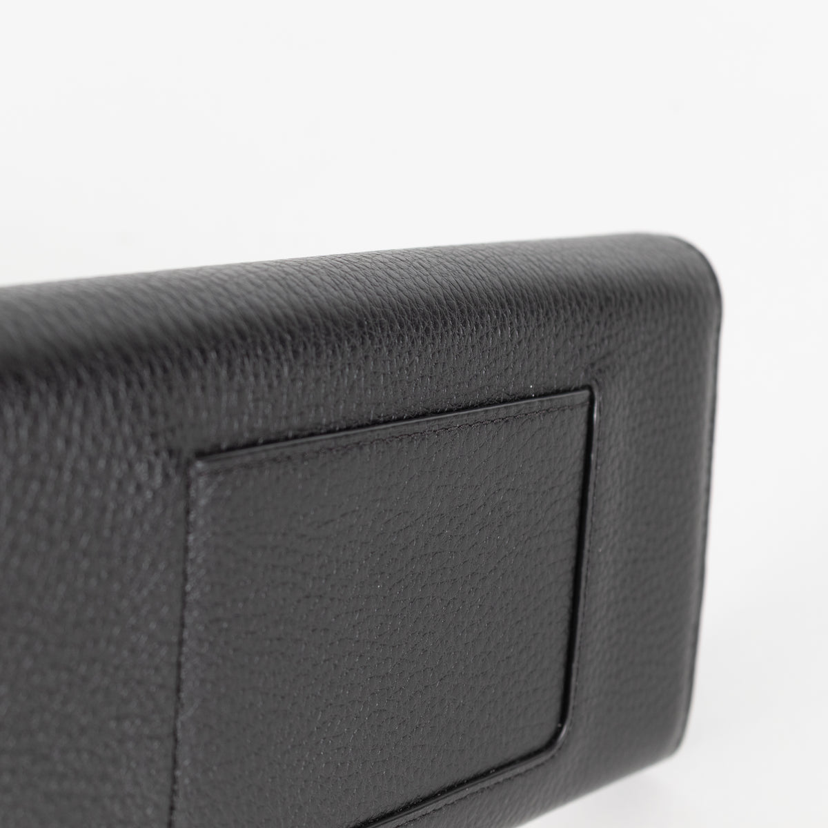 Mulberry Black Small Grain Darley Wallet