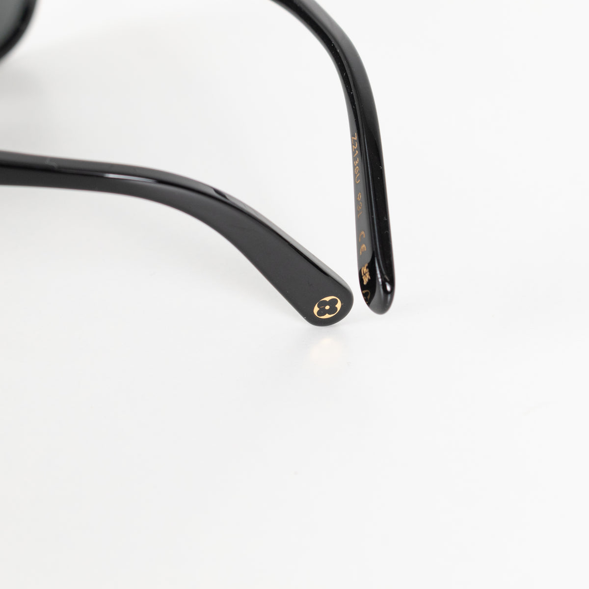 Louis Vuitton Black My Monogram Fame Rectangular Sunglasses