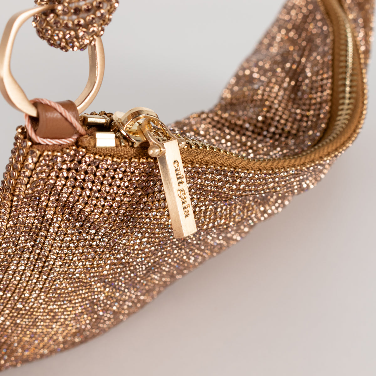 Cult Gaia Champagne Hera Nano Handbag