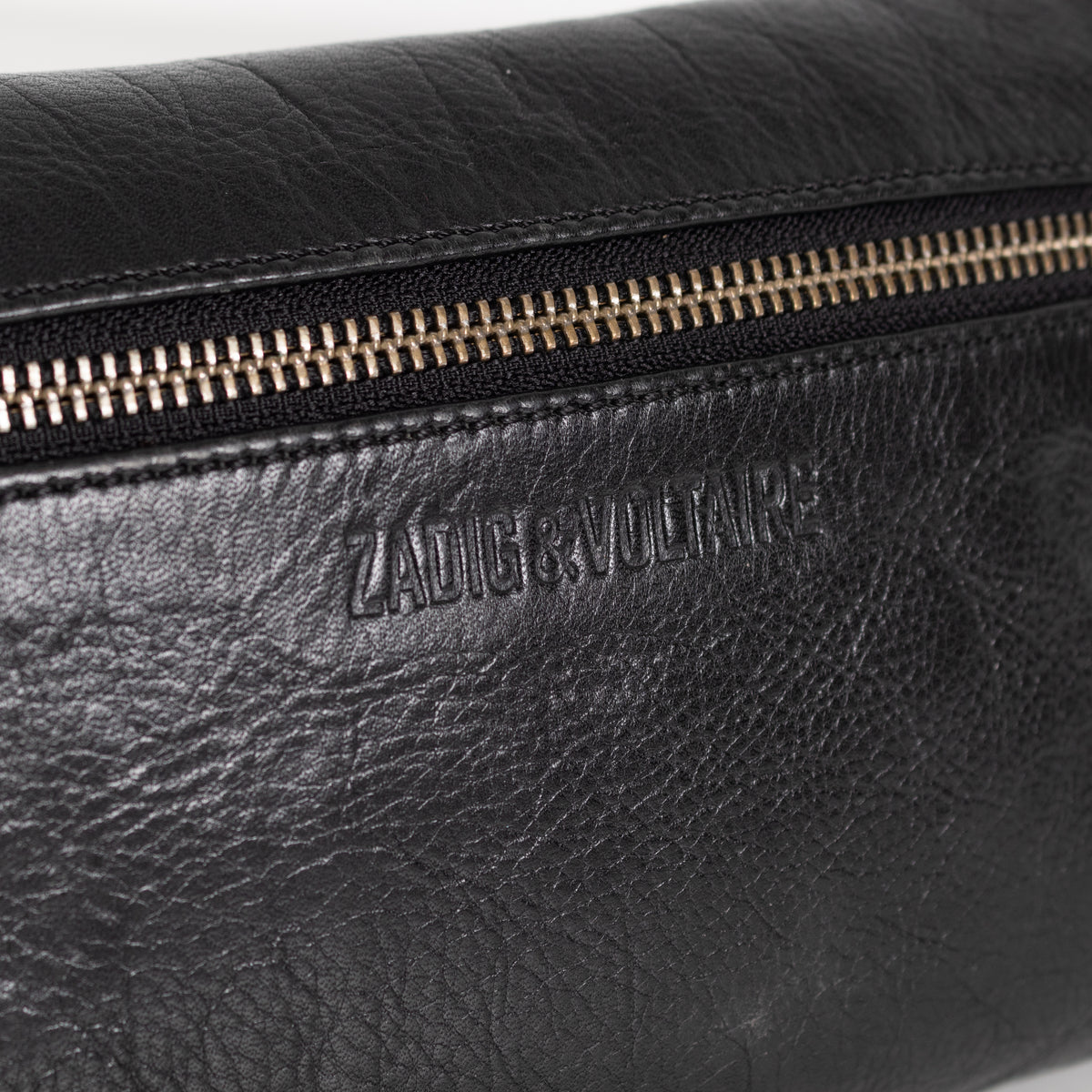 Zadig & Voltaire Preloved Black Leather Rock Crossbody