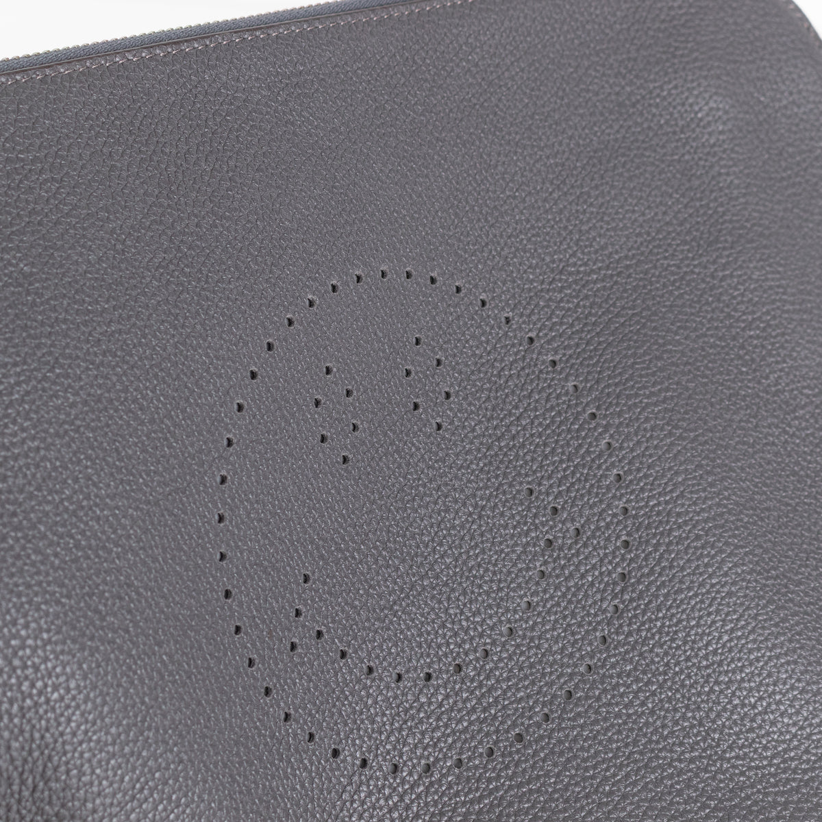 Anya Hindmarch Dark Grey Smiley Face Travel Pouch