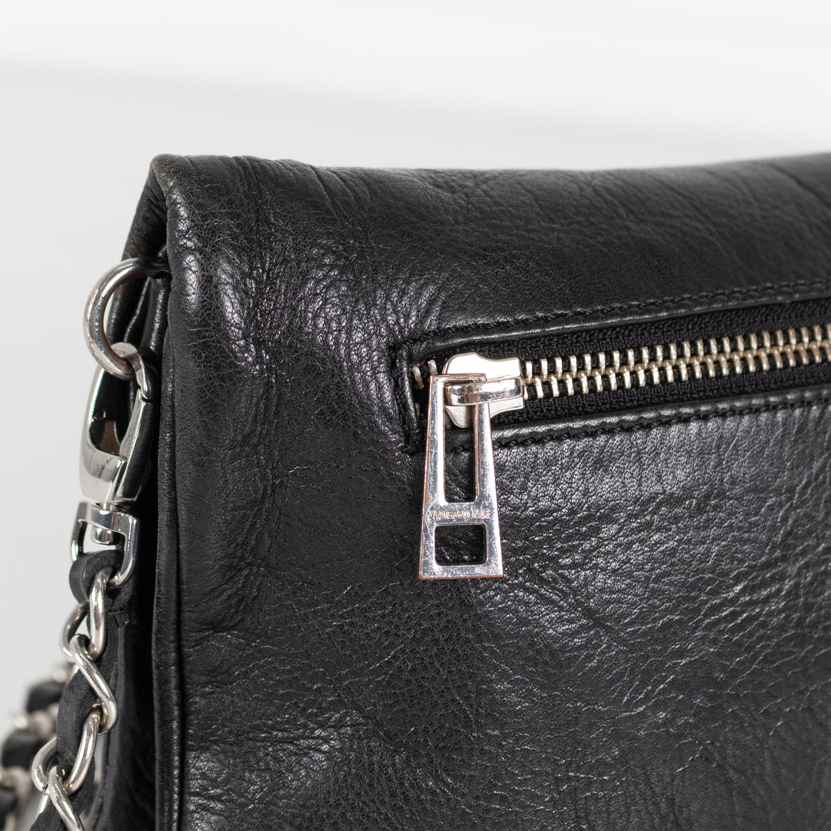 Zadig & Voltaire Preloved Black Leather Rock Crossbody