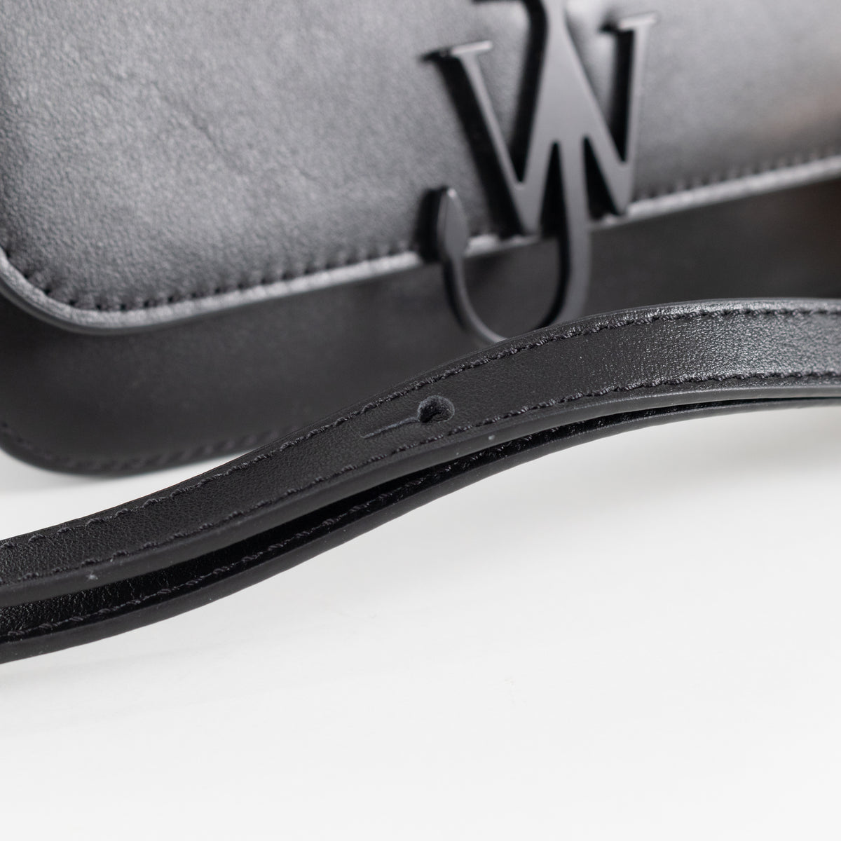 JW Anderson Black Chain Baguette Anchor Bag