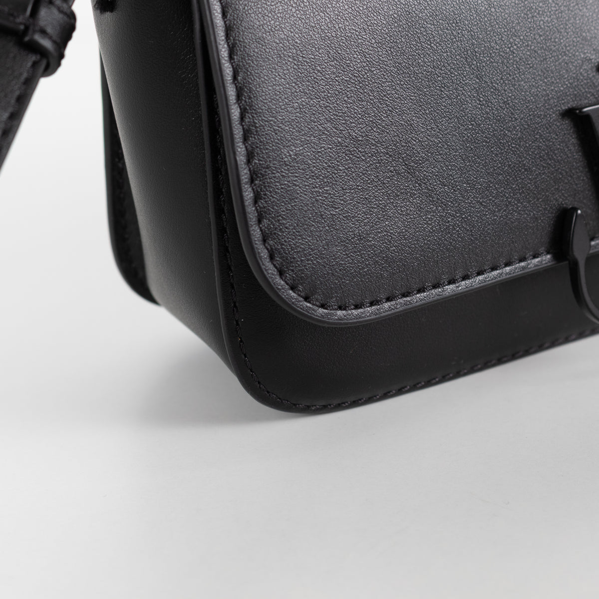JW Anderson Black Chain Baguette Anchor Bag