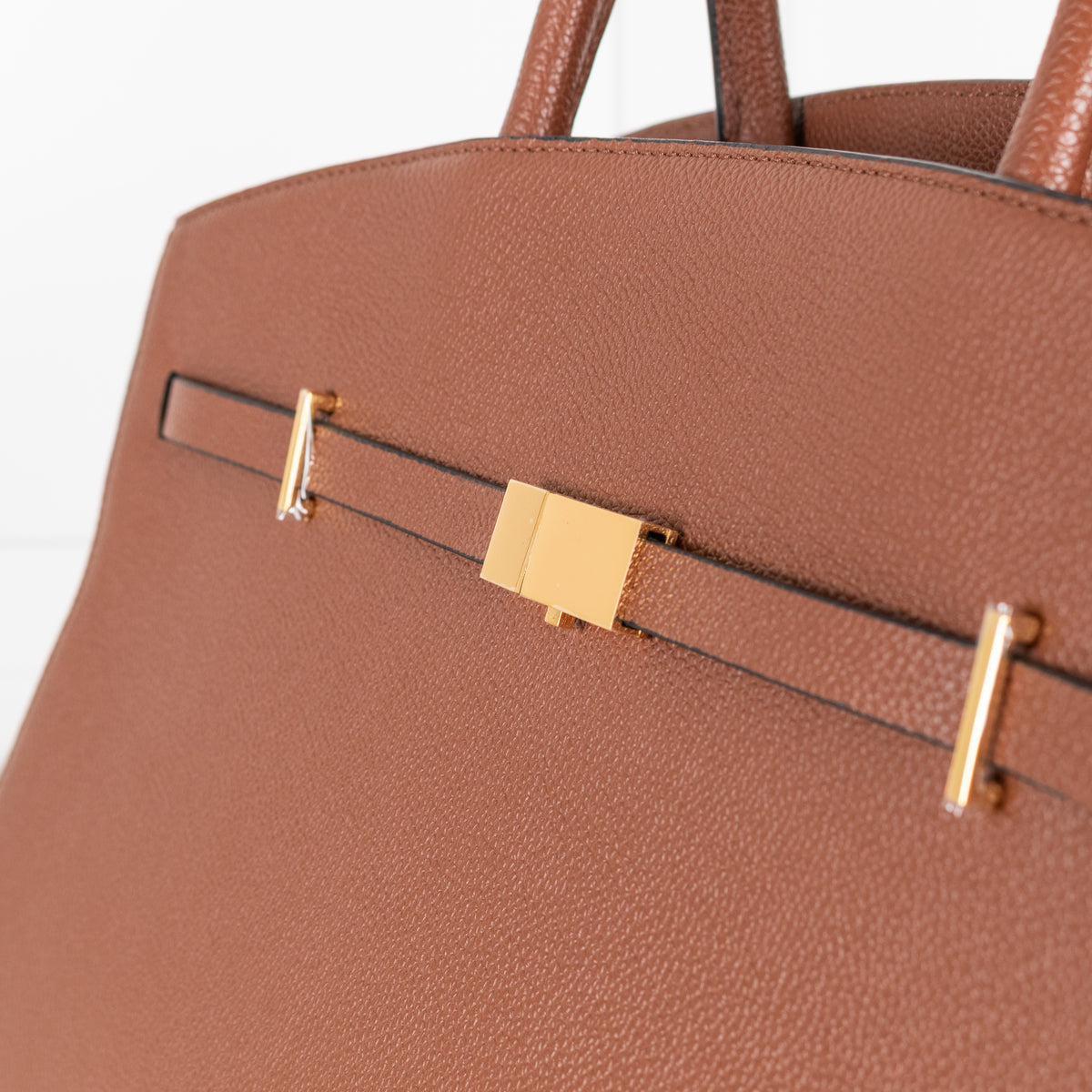 DeMellier The Hudson Brown Tan Tote