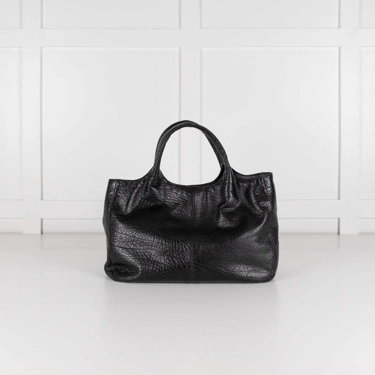 Tod's Black Media Top Handle Tote