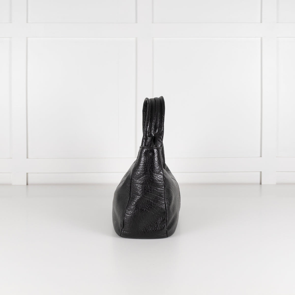 Tod's Black Media Top Handle Tote