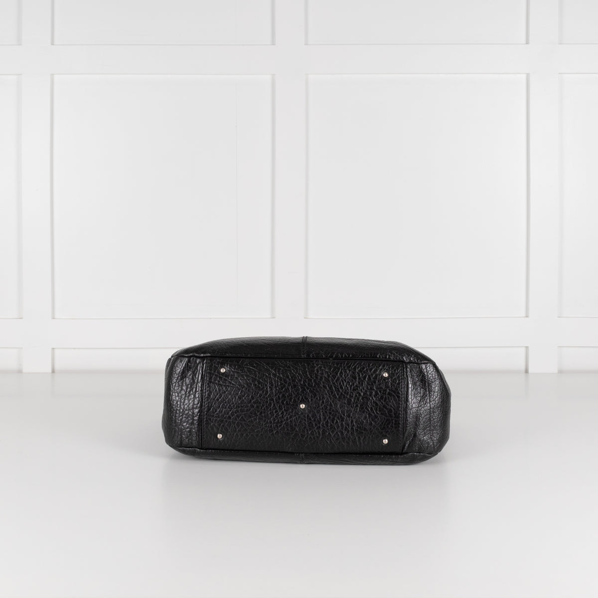 Tod's Black Media Top Handle Tote