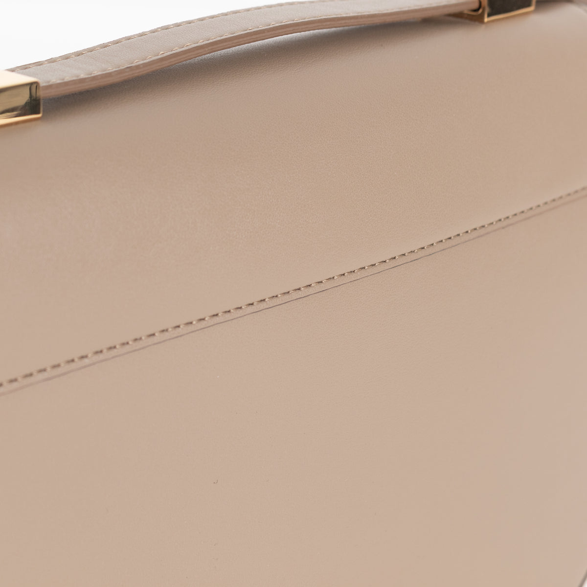 DeMellier The Vancouver Taupe Leather Crossbody Bag