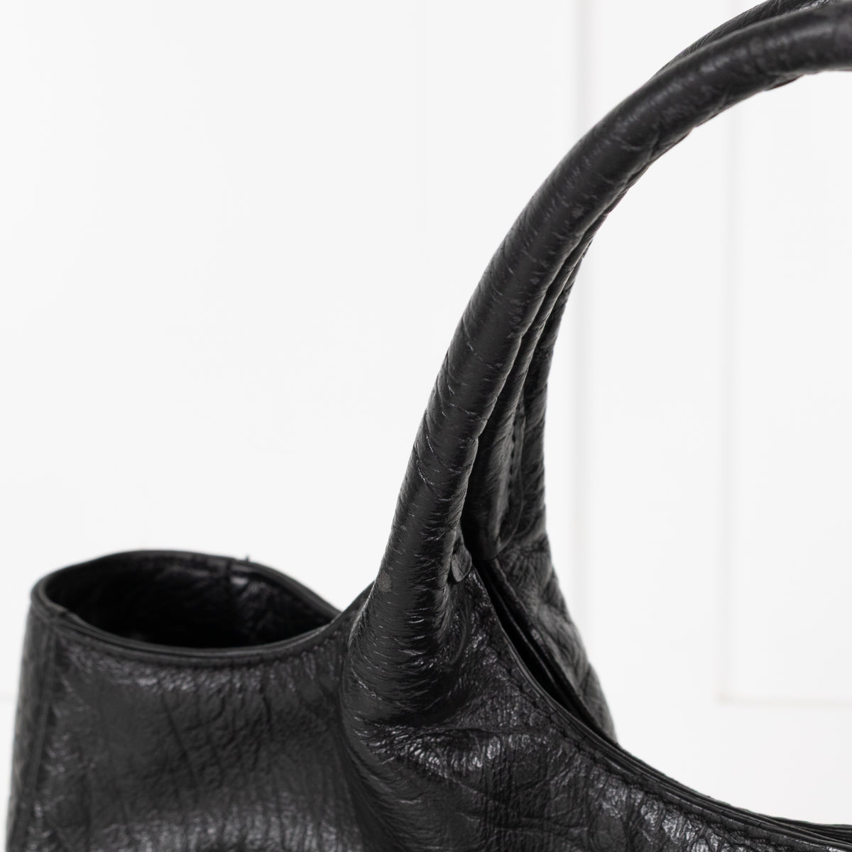 Tod's Black Media Top Handle Tote