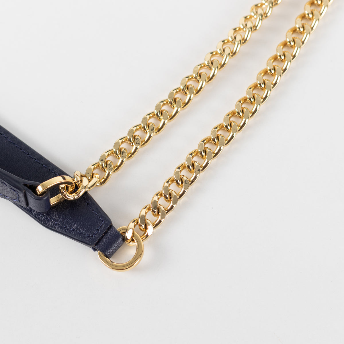 Lauren by Ralph Lauren Navy Raffia Crossbody