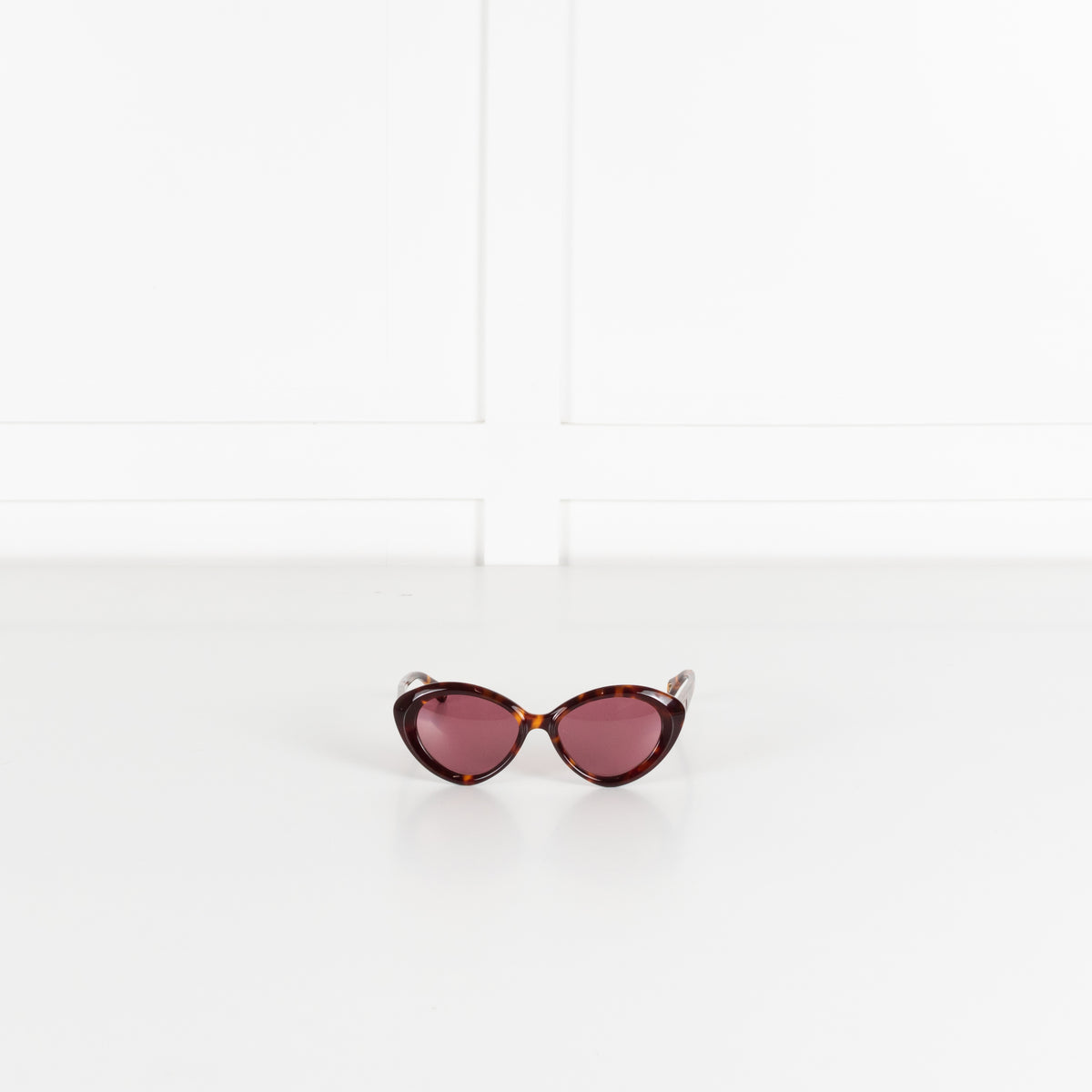Chloe Brown Tortoiseshell Cats Eye Sunglasses