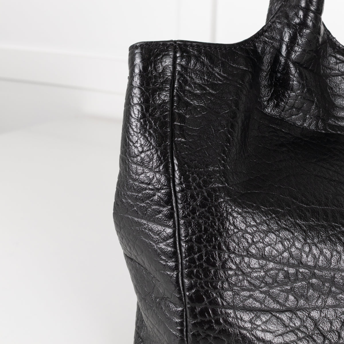 Tod's Black Media Top Handle Tote