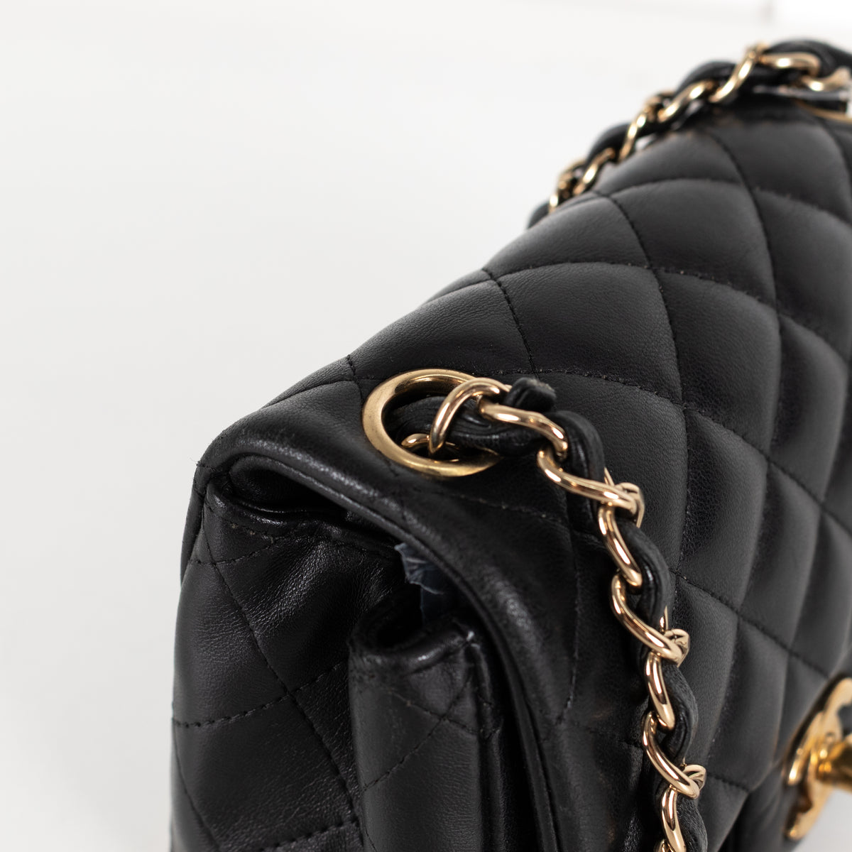 Chanel Mini Matelasse Black Lambskin Series 29 Bag