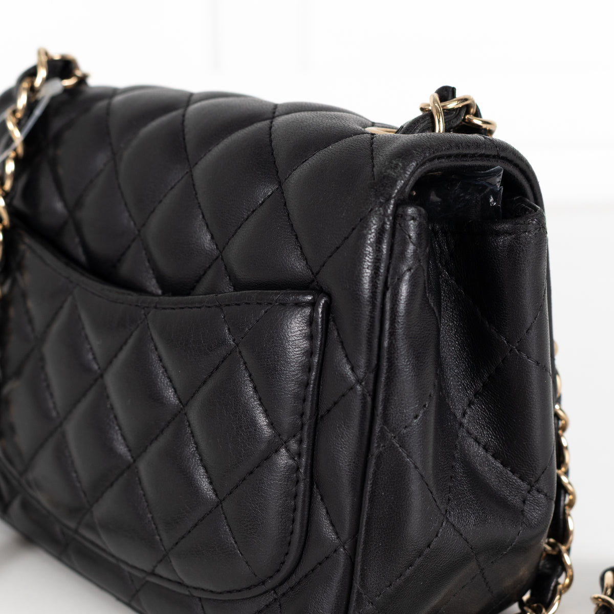 Chanel Mini Matelasse Black Lambskin Series 29 Bag