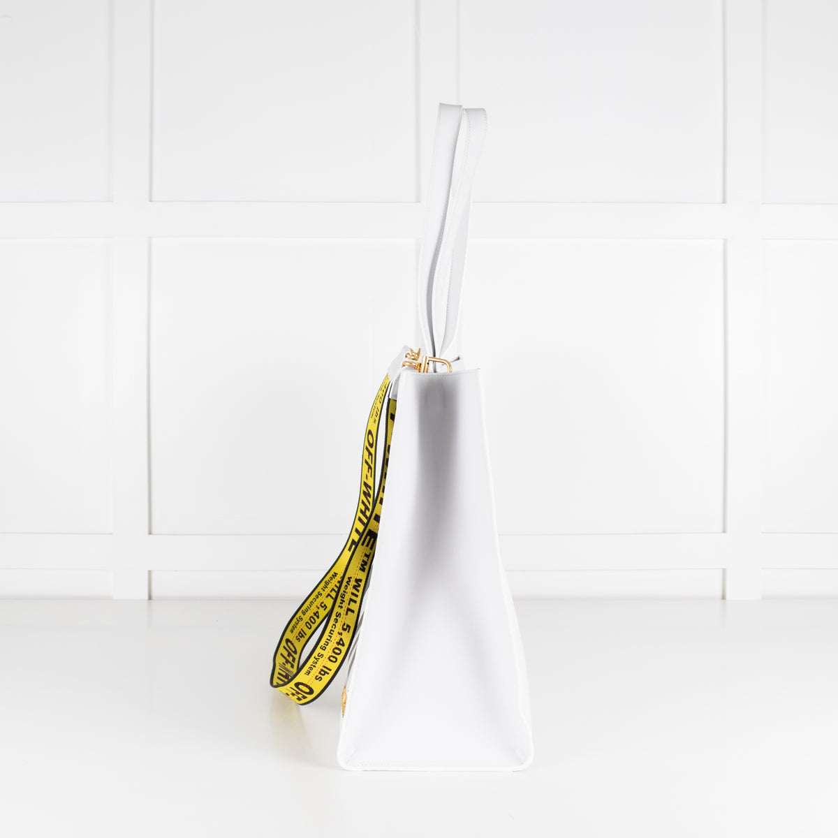 Off White Diag Hybrid White Large Shopper