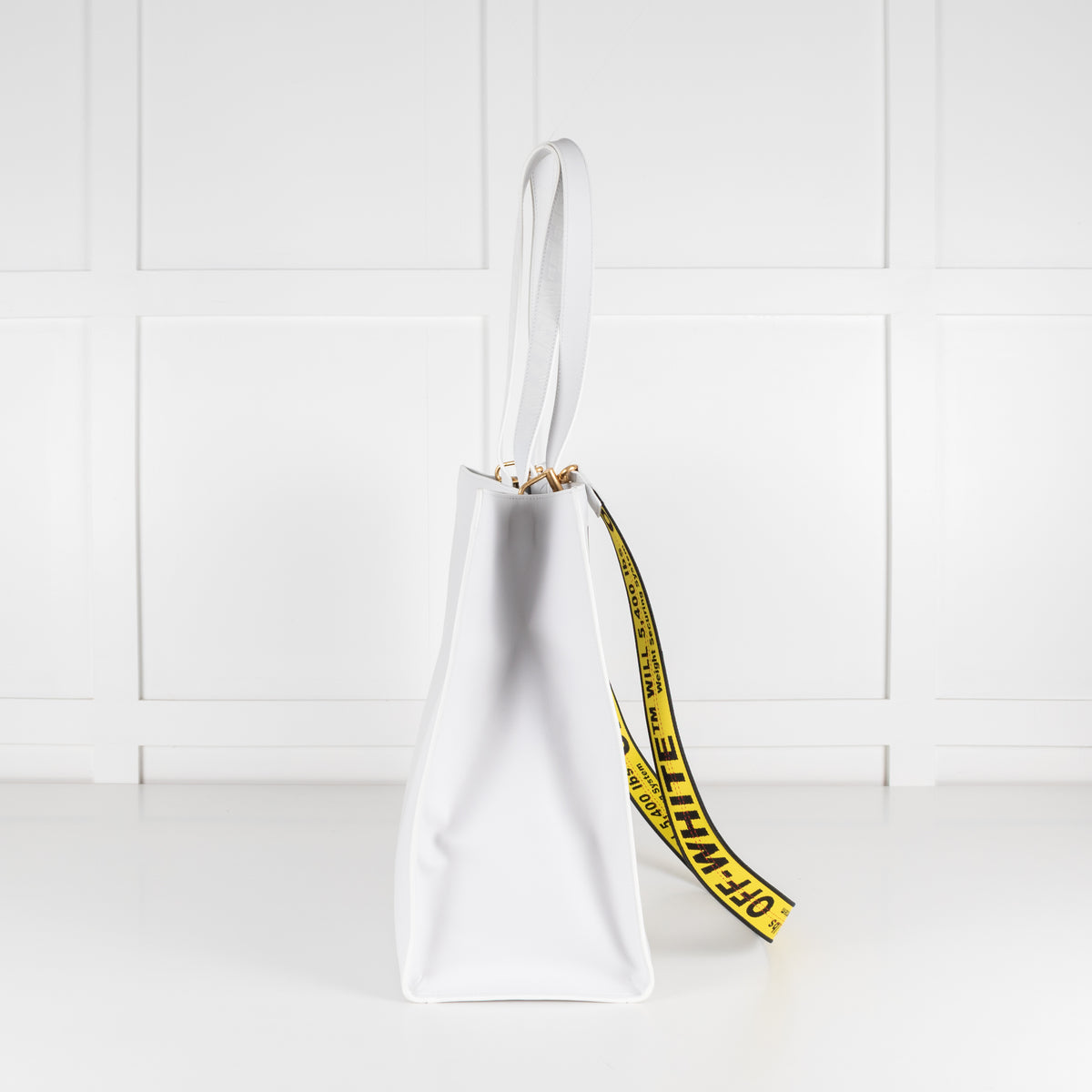Off White Diag Hybrid White Large Shopper