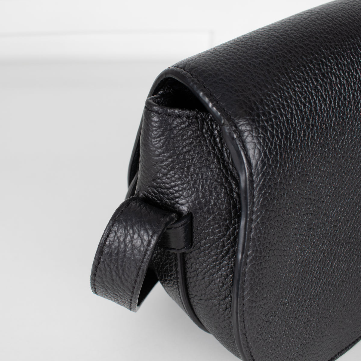 Chloe Black Leather Small Marcie Crossbody