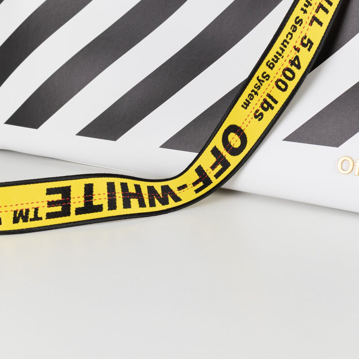 Off White Diag Hybrid White Large Shopper