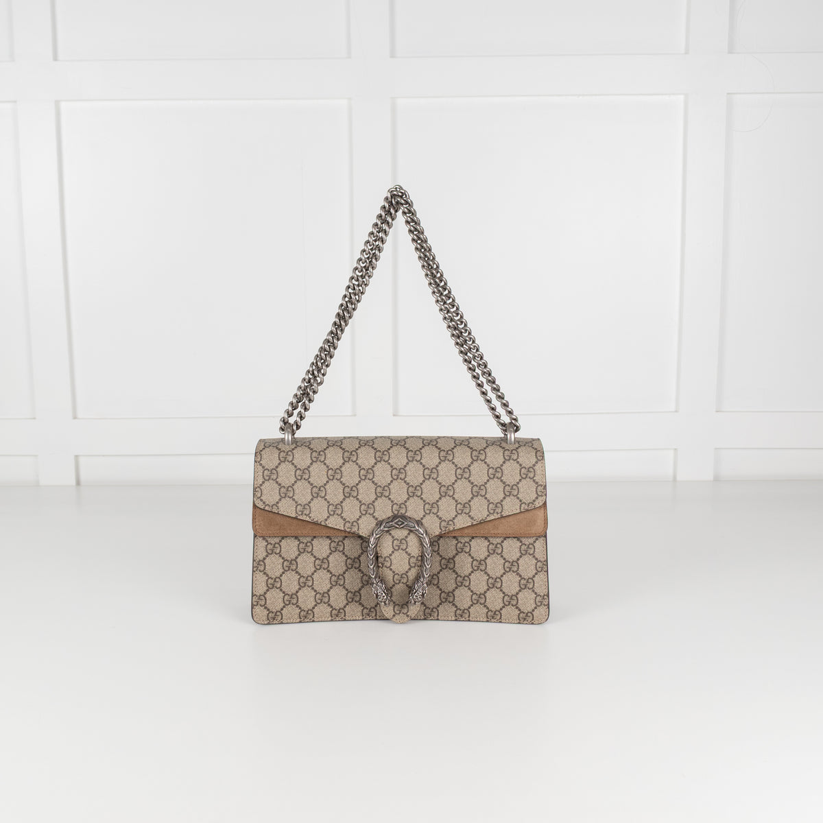 Gucci GG Supreme Monogram Small Dionysus Shoulder Bag