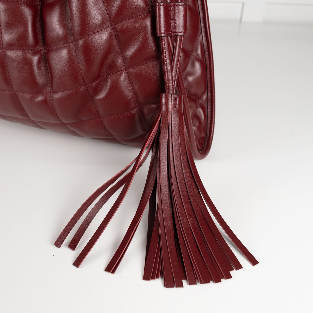 Gucci Burgundy Large Deco Tote