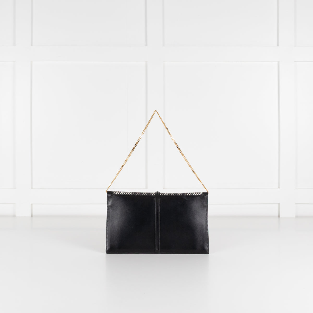 DeMellier Tokyo Embossed Black and White Clutch