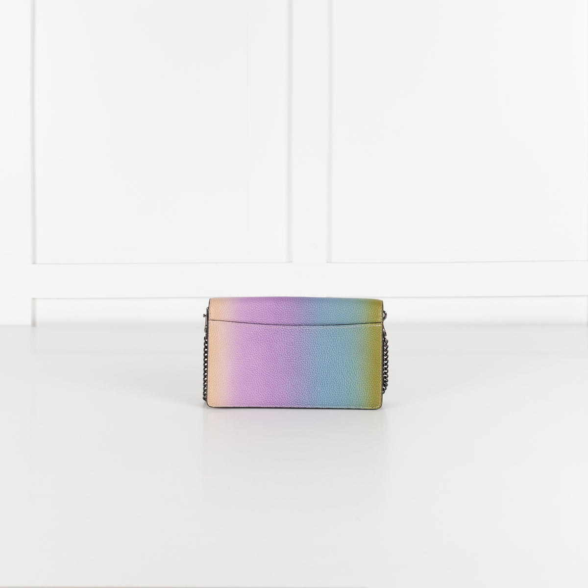 Coach Multi Rainbow Ombre Hayden Fold Over Crossbody Bag
