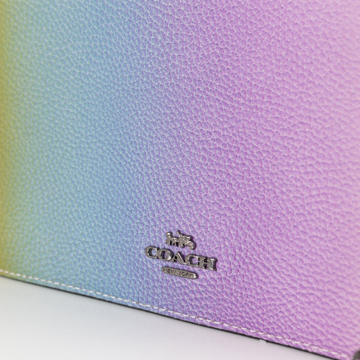Coach Multi Rainbow Ombre Hayden Fold Over Crossbody Bag