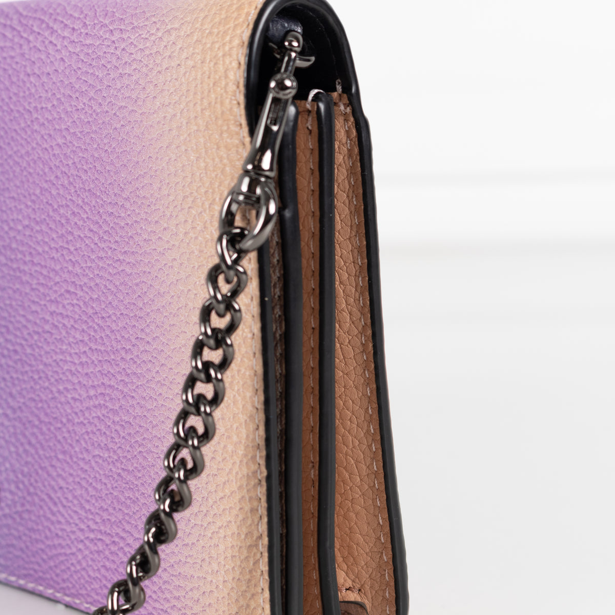 Coach Multi Rainbow Ombre Hayden Fold Over Crossbody Bag
