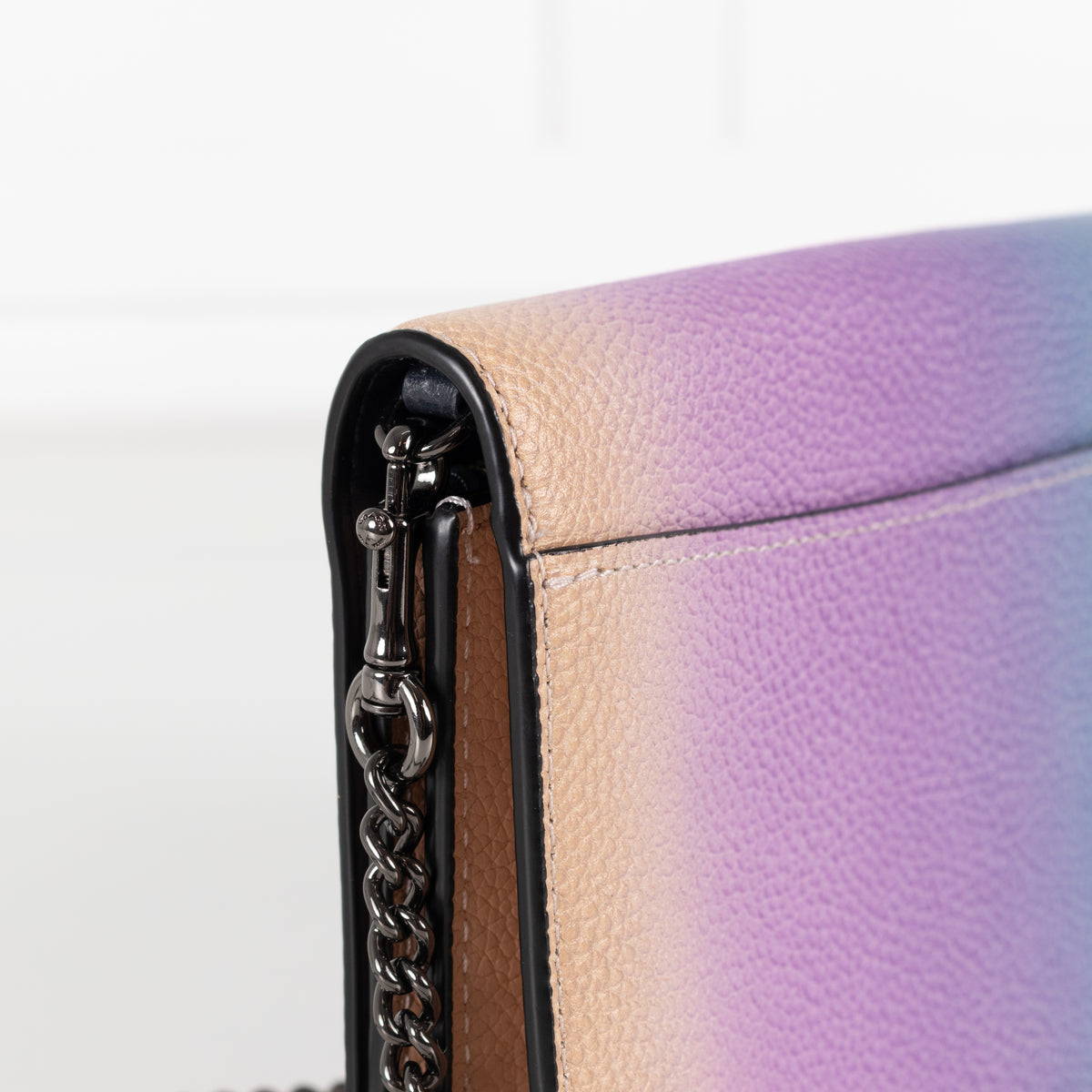 Coach Multi Rainbow Ombre Hayden Fold Over Crossbody Bag