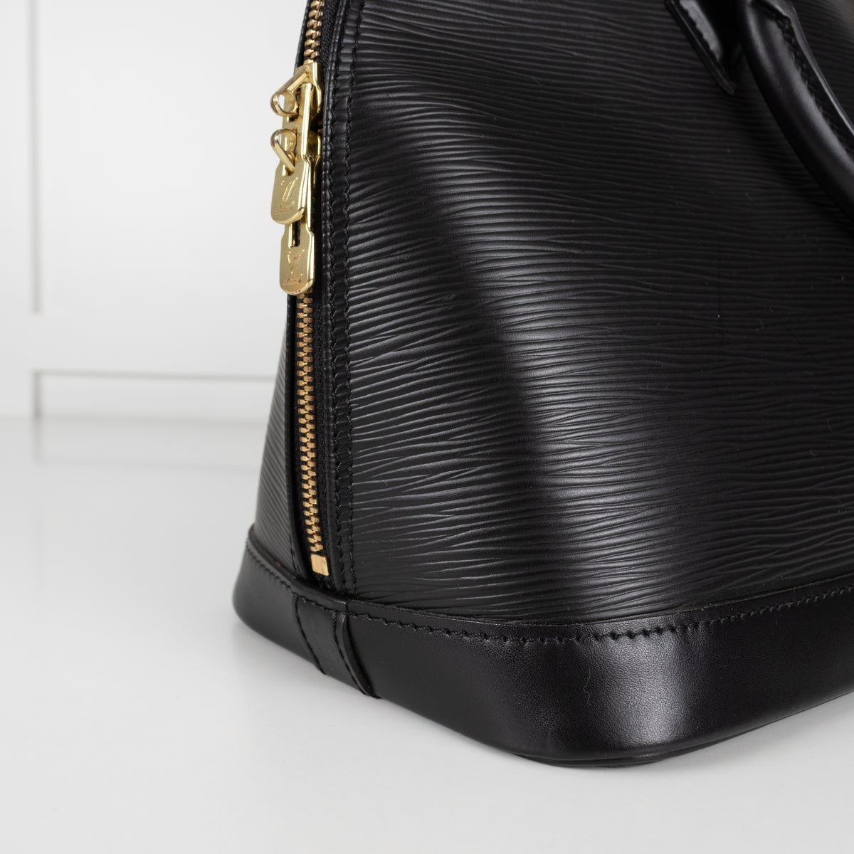 Louis Vuitton Vintage Alma Black in Epi Leather