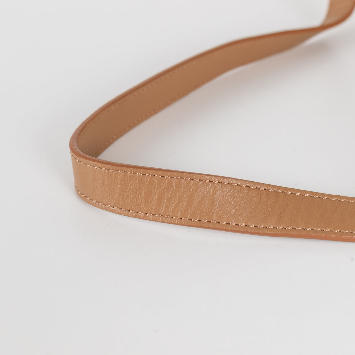 Demellier The Vancouver Toffee Leather Crossbody Bag