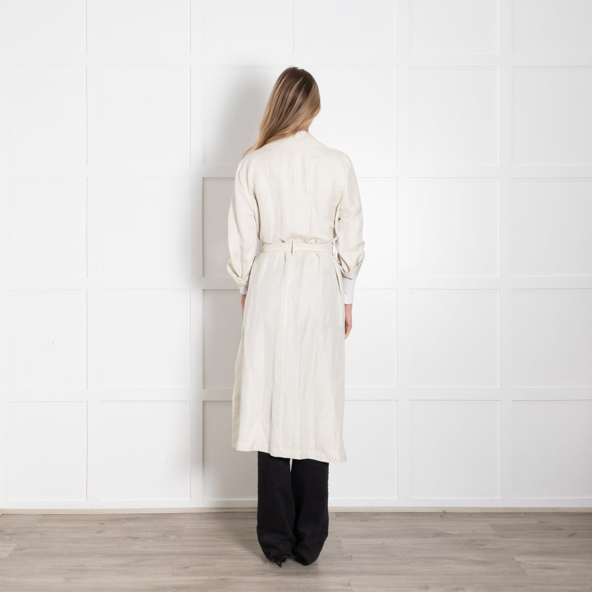 Marella Stone Belted Trench Coat