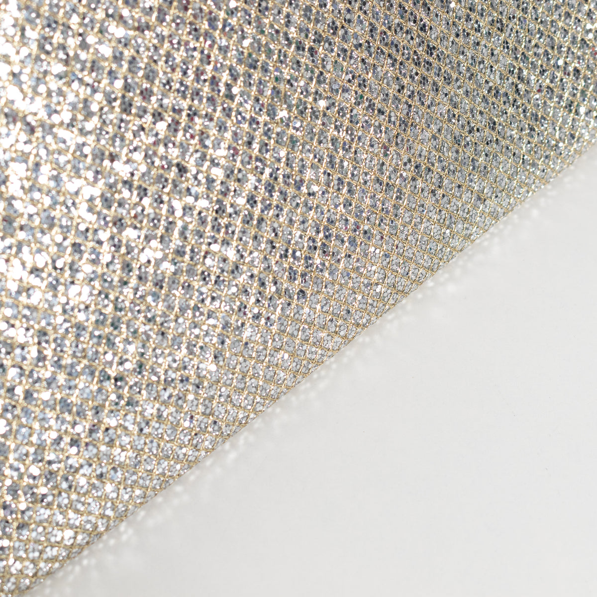 Jimmy Choo Silver and Gold Fold Over Clutch