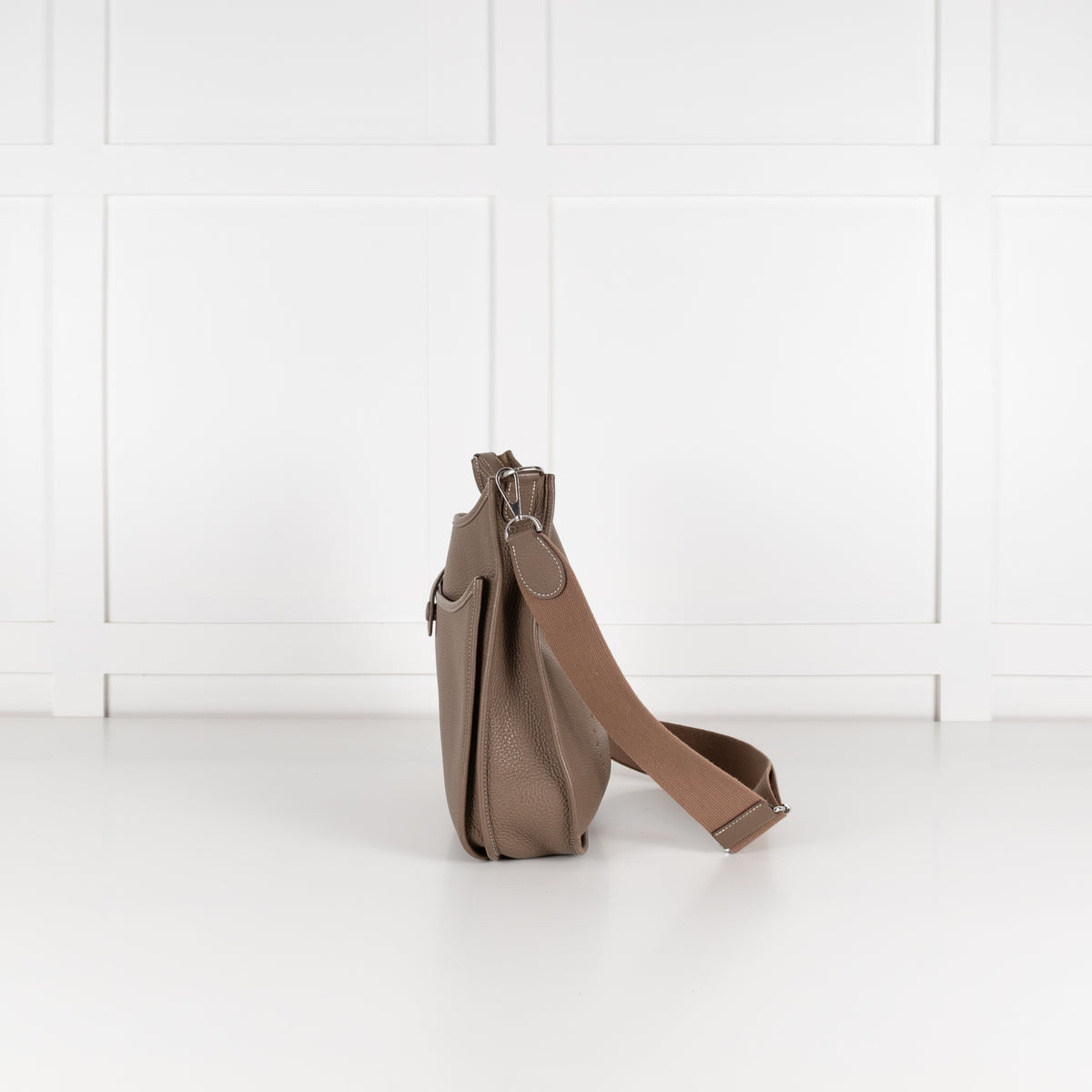 Hermes Taupe Evelyne 29 III Crossbody Bag